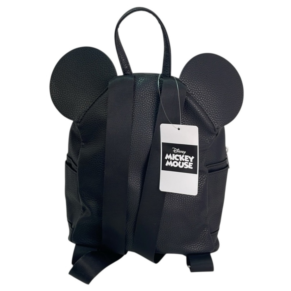New Disney Embossed Mickey Icons and Mouse Ears Mini Backpack Purse Ltd Ed - Picture 2 of 12